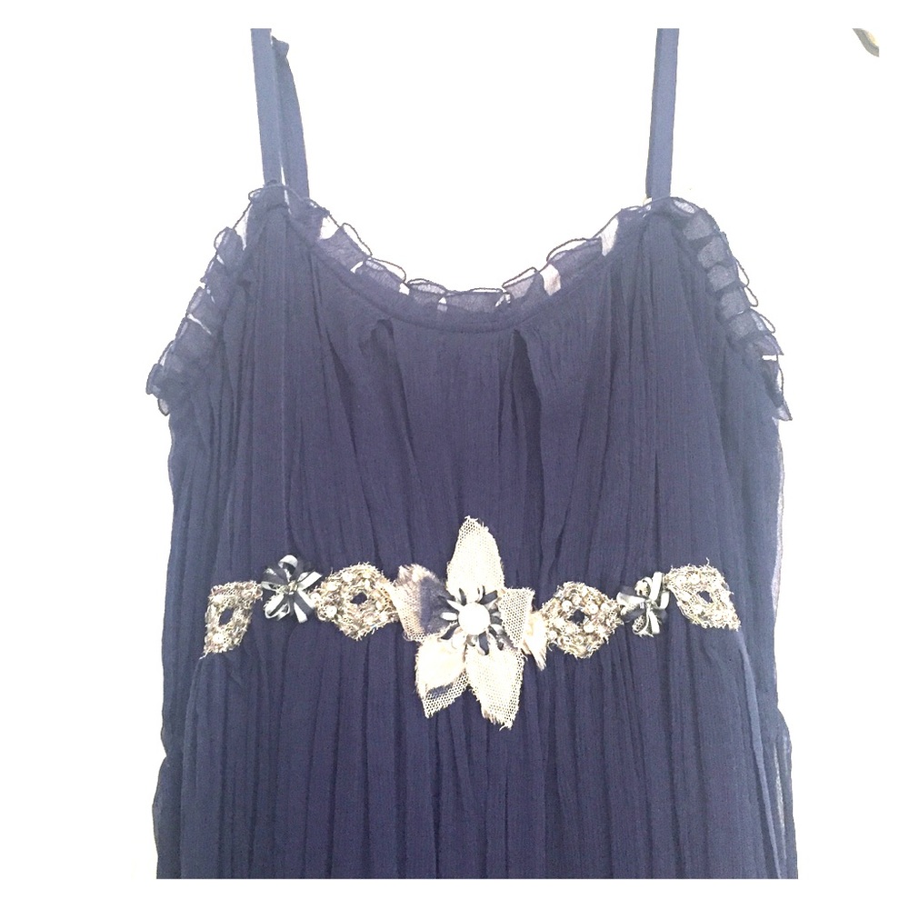 Rebecca Taylor Tea-Length Cocktail Dress